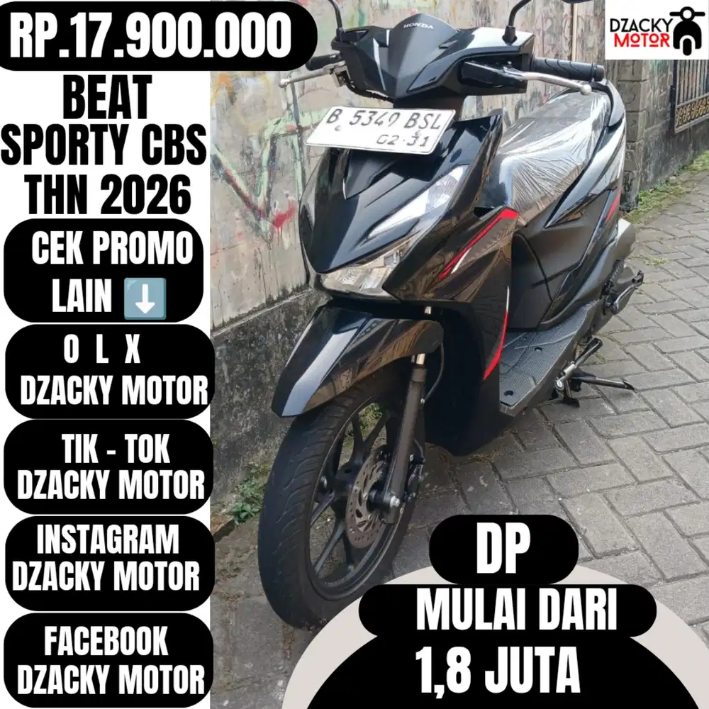 BEAT SPORTY CBS 2026 SECOND LIKE NEW