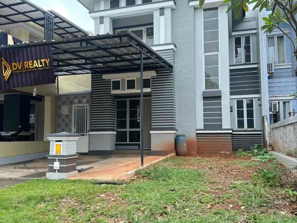 Dijual Rumah Kota Wisata Cibubur, Hadap Selatan Lokasi Strategis Dekat Living World