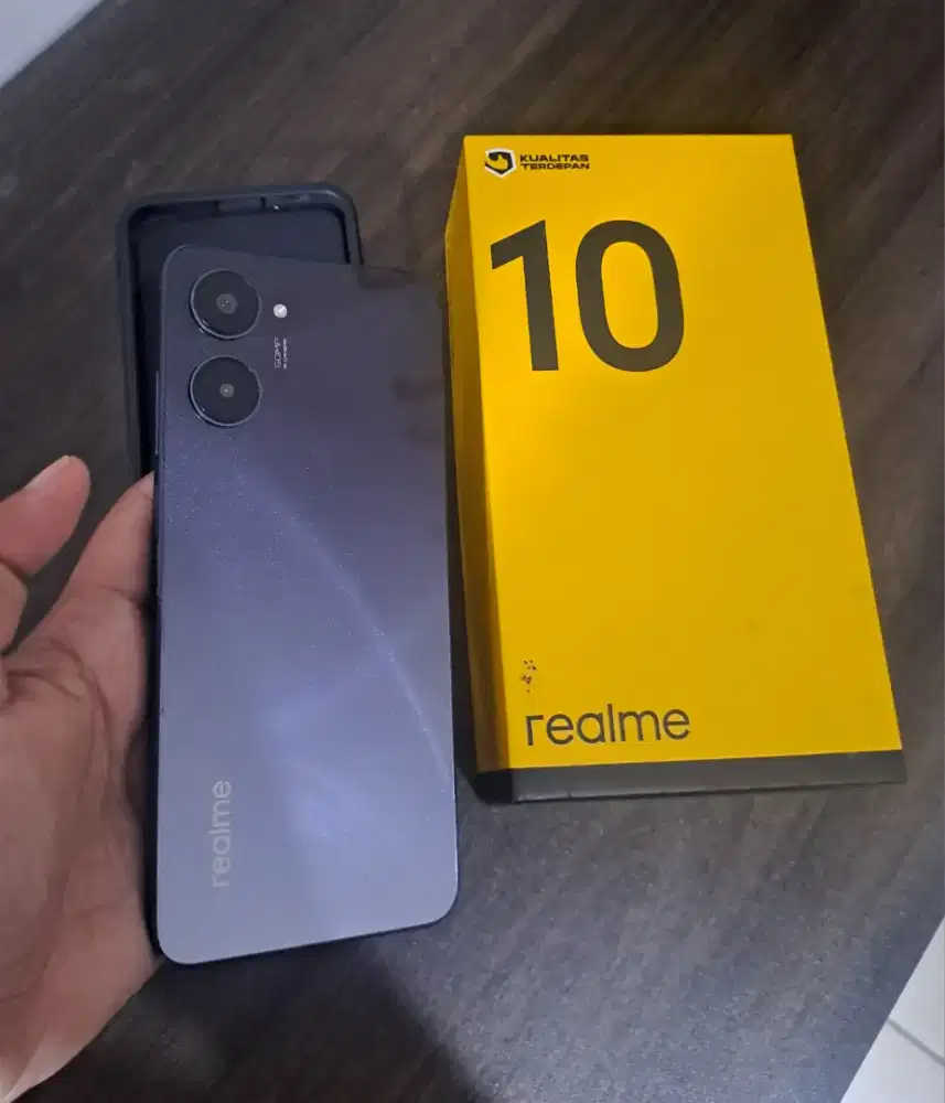 Hp realme 10 fullset ori 8/128