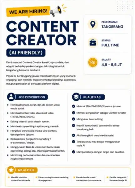 Konten Kreator (AI Friendly)