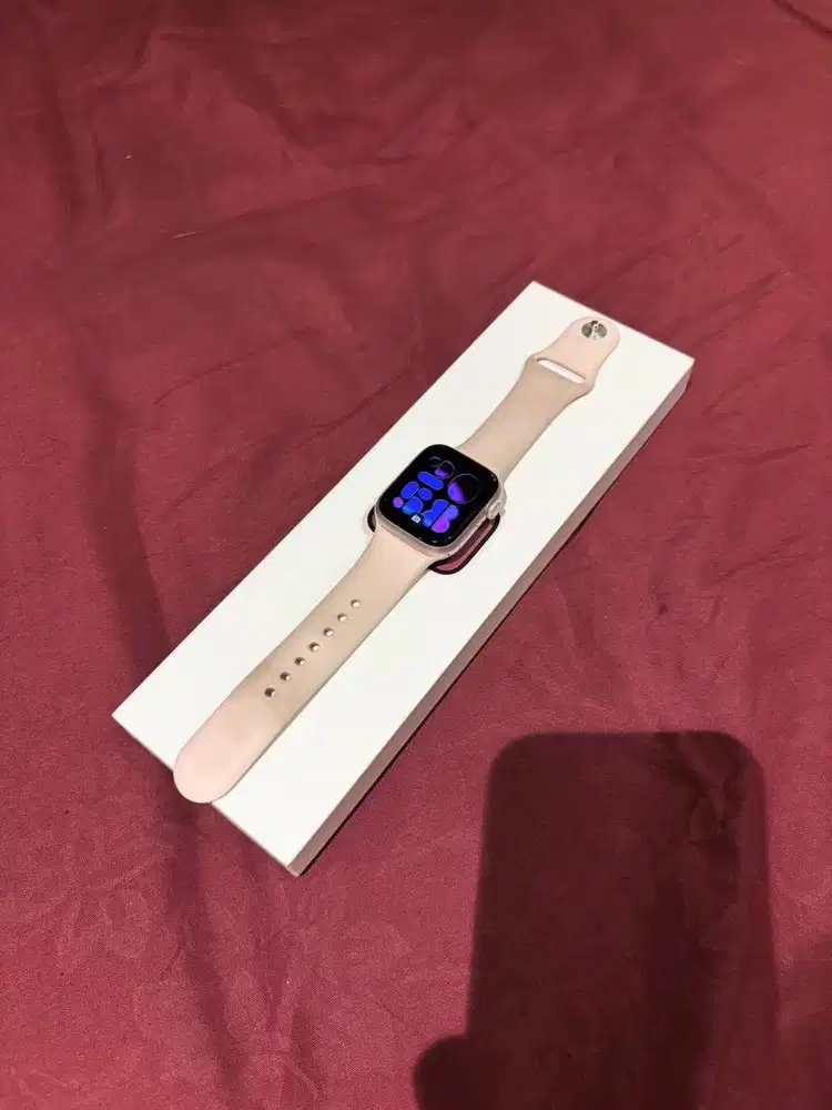 APPLE WATCH SERIES 9 Pink Alumunium ukuran 41mm