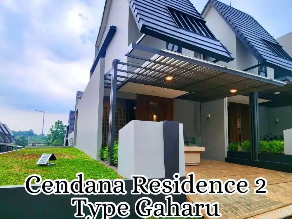Jual Rumah Di Cendana Residence 2 Serpong Dekat Akses Toll BSD Pamulang