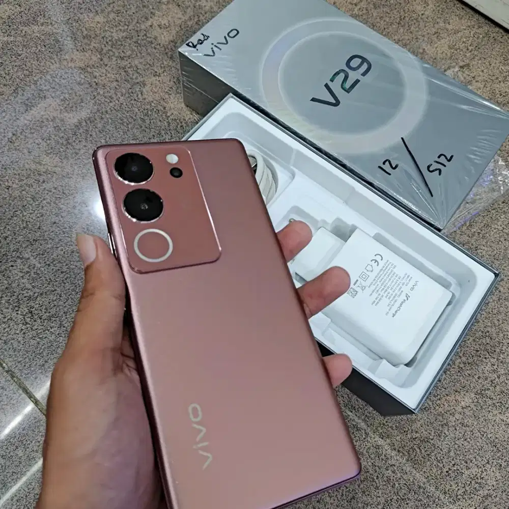 Mau jual dbli Vivo V lengkapp eks garansi ibox