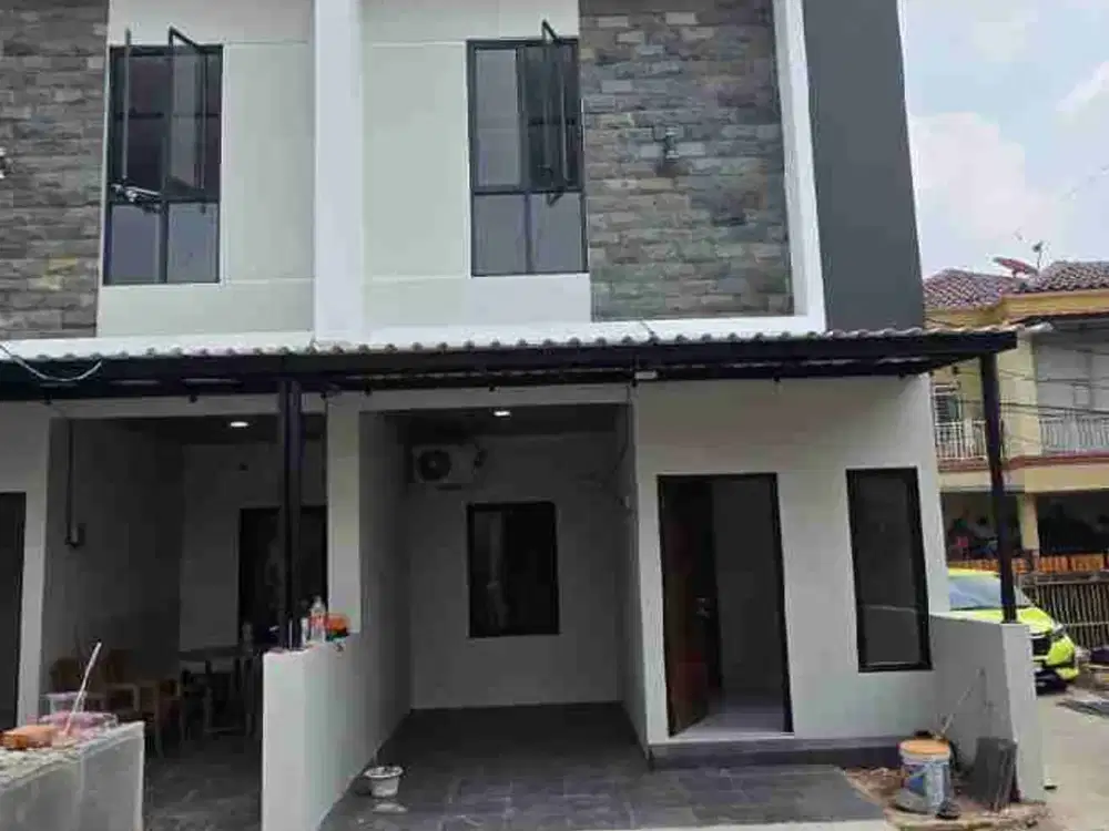Rumah ready  siap huni 2 lantai 800jutaan dkt lrt taman mini