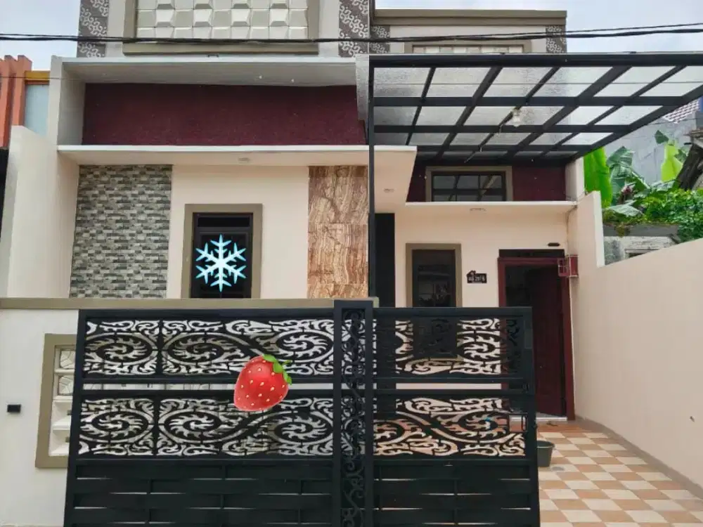 Dijual Rumah Nyaman Nuansa Cream di Citra Indah City 7588A