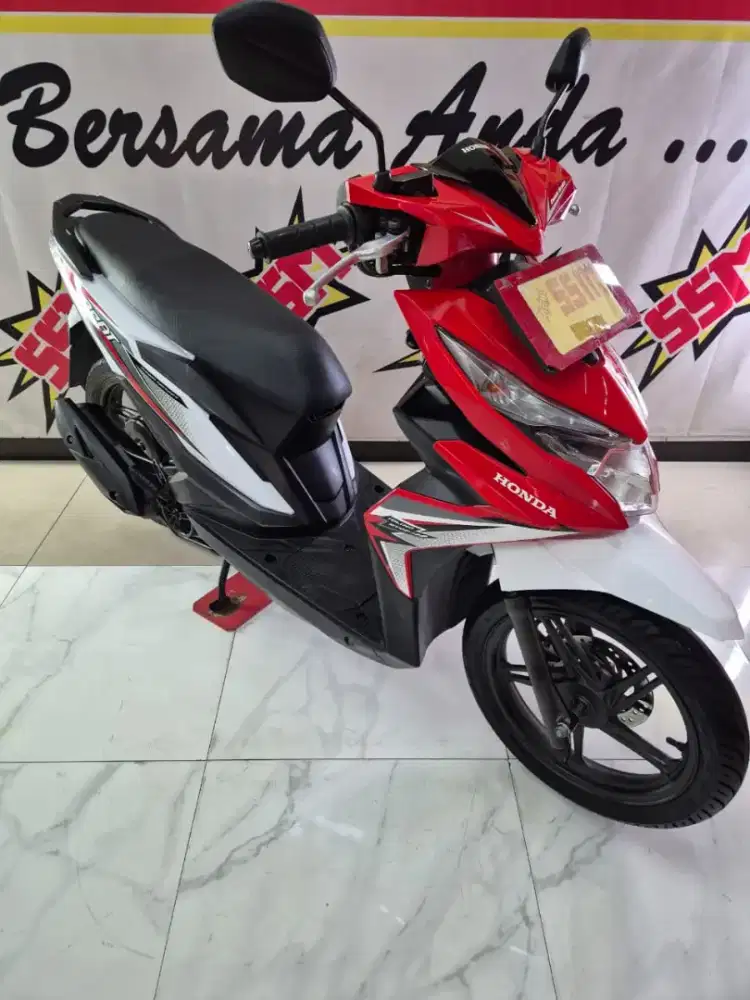 Beat eco iss 2018 siap pakai plat L.
