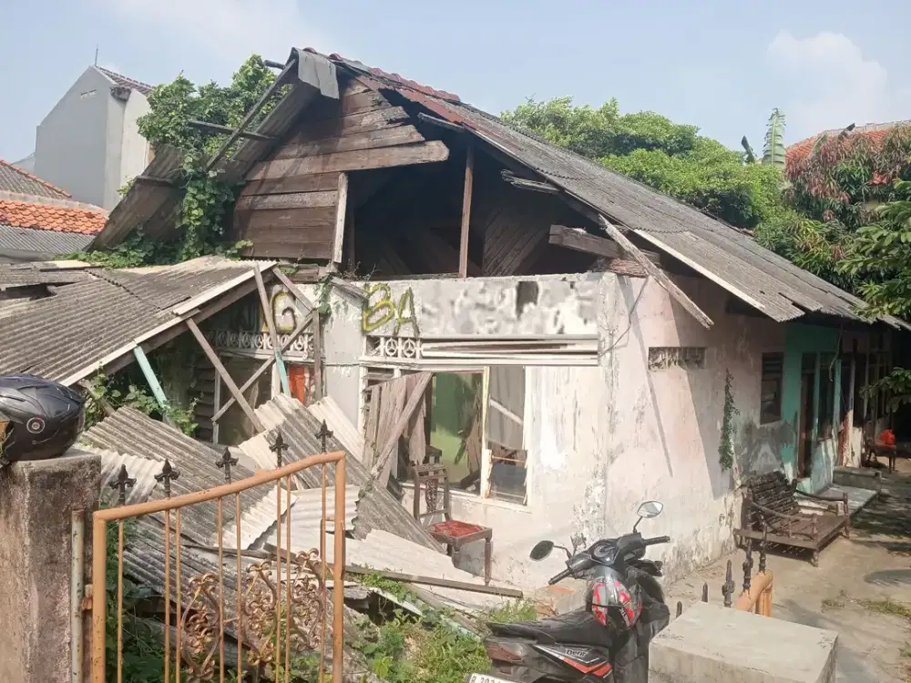 Dijual Tanah ada bangunannya di Kebantenan Semper jakarta (C0481)