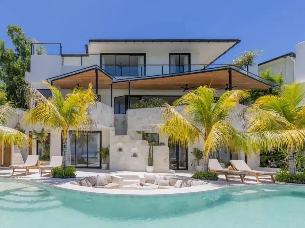 Dijual Villa Full Furnish Luxury View Laut di Pecatu Badung Bali