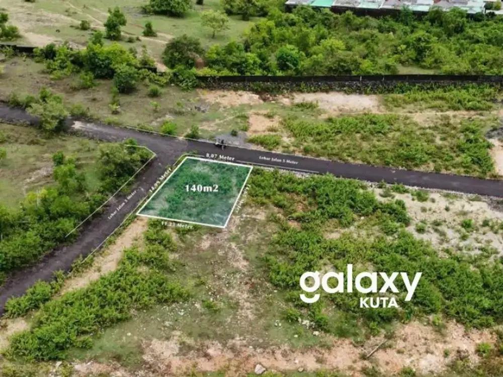 DIJUAL TANAH VIEW PATUNG GWK LOKASI STRATEGIS DEKAT BANDARA DI UNGASAN