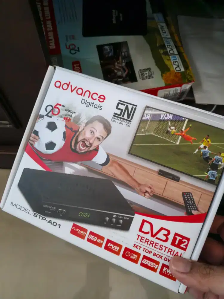 STB Advance STP A-01 bonus Antena Murah Siap Pakai