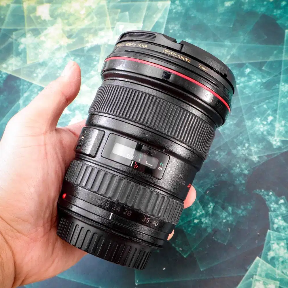 Canon 17-40mm F4 L USM. Used. Murah