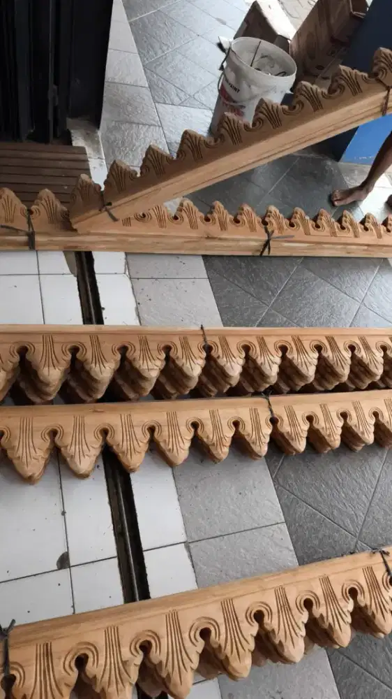 Model Lisplang Kayu Gigi Balang Betawi Terbaru di SMAN 39 Jakarta