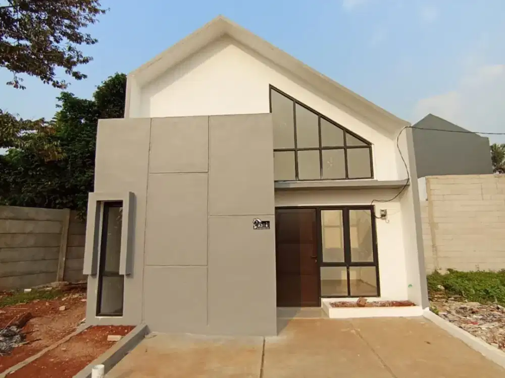 Rumah 1 Lantai 17 Menit ke Gerbang Tol BSD Utama Hadap Timur J-41145