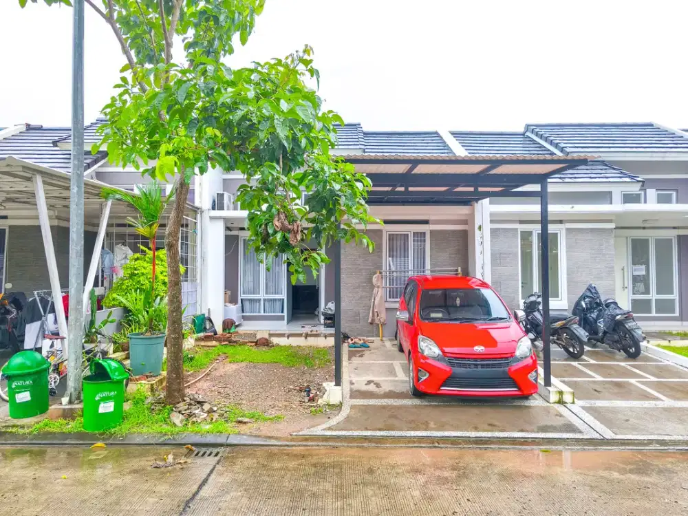 Rumah 15 menit ke Mall Paradise Walk Serpong SHM Hadap Utara J-40209