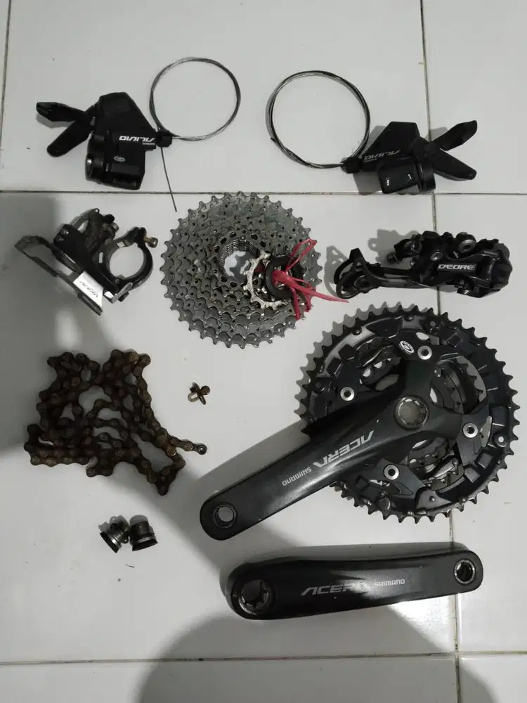 Mini Groupset 3x9 Speed Mix Shimano