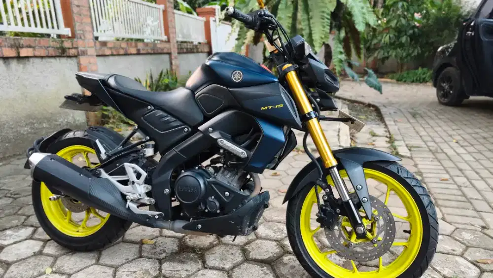YAMAHA MT 15 BLUE LOW ODO