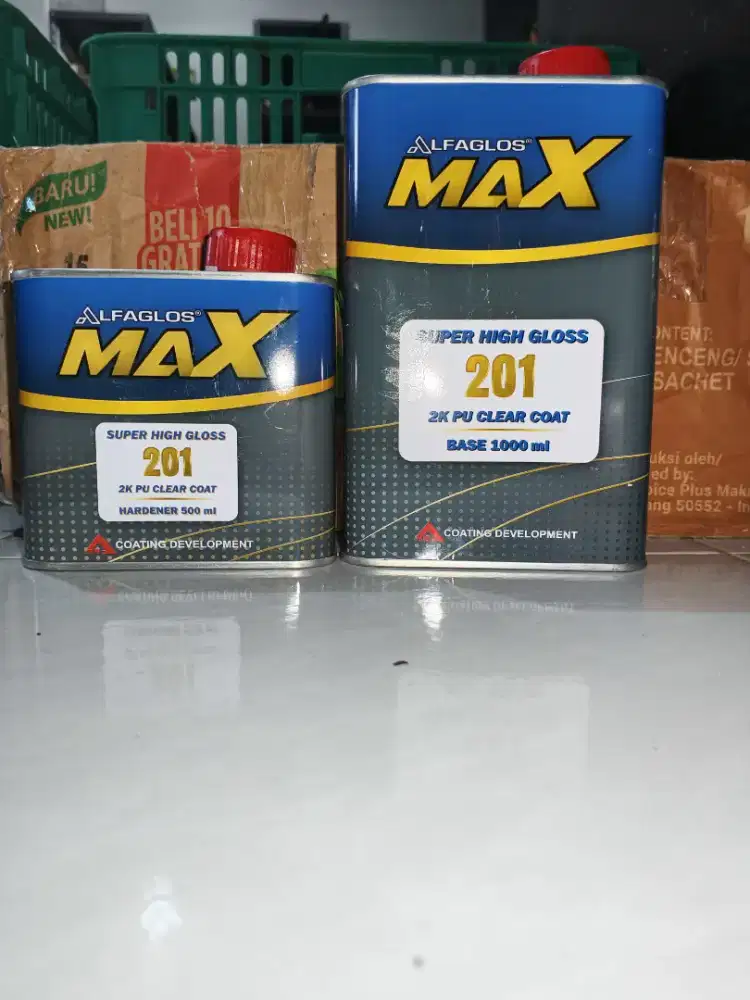 Alfaglos MAX 201 PU super clear coat