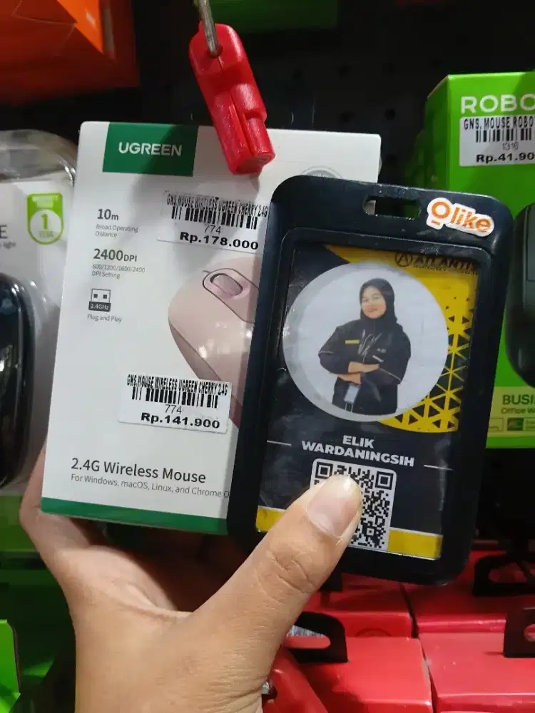 Mouse wireles ugreen chery