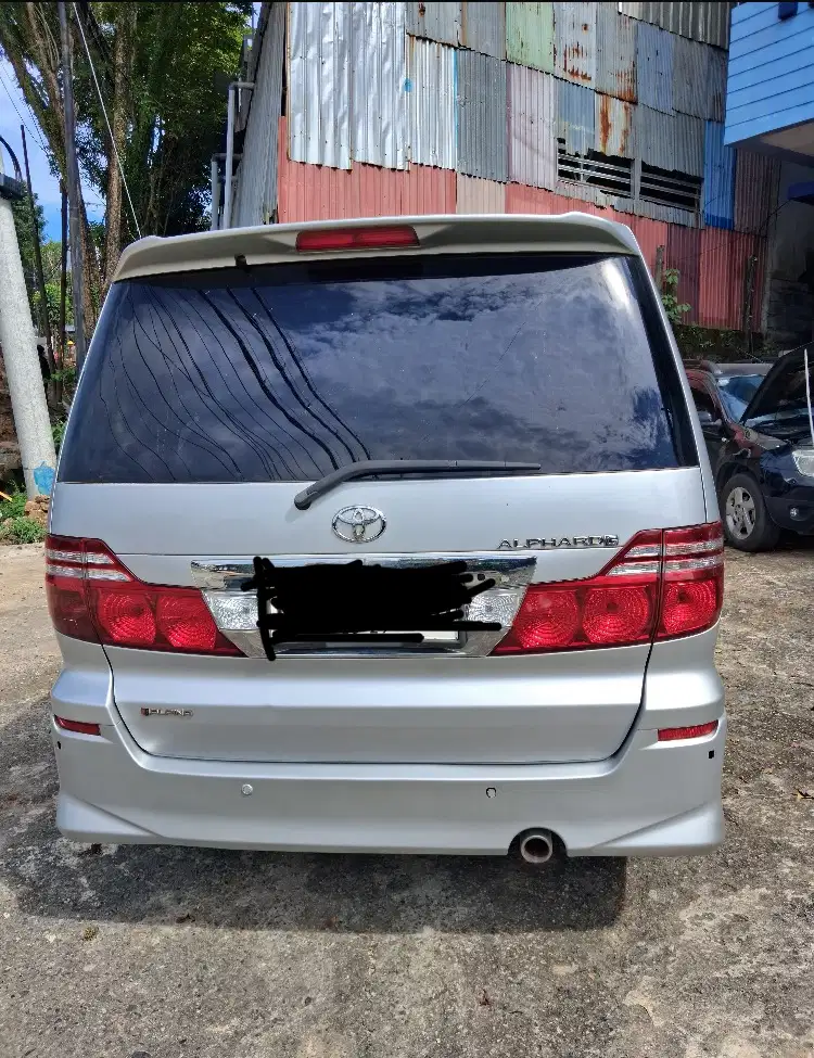 Toyota Alphard 2007 Bensin