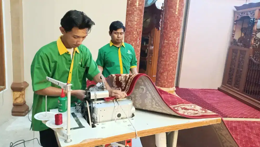 Karpet Masjid Tipe Al namaz Merah Bintik