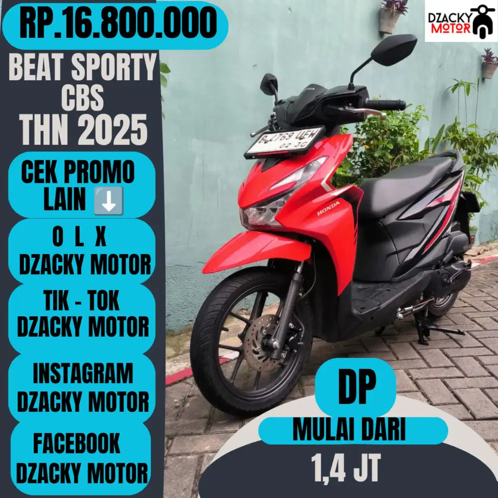 BEAT SPORTY CBS THN 2025 SECOND LIKE NEW