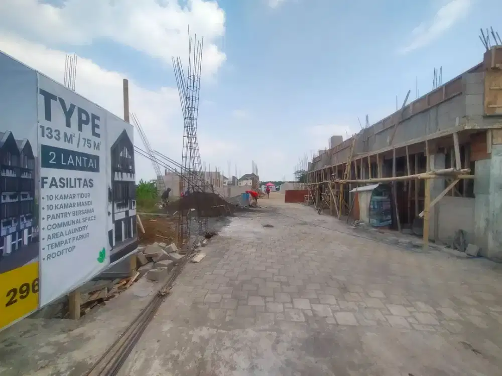 Lebar Jalan 6 Meter Pendapatan Ratusan Juta Setahun Jual Kos Malang 5 Menit UMM Tlogomas Malang