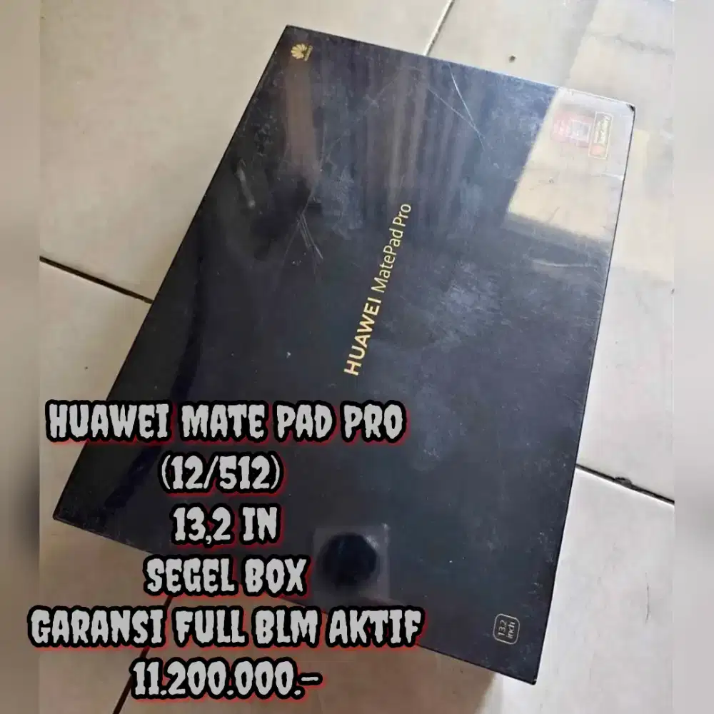 Huawei Mate Pad Pro (12/512) 13,2 in Segel Box