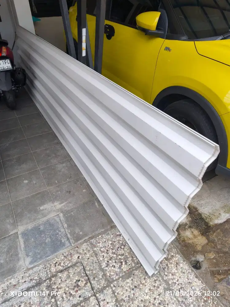 2 Lembar Atap Alderon UPVC ASKA Dr Shield Double Layer Murah