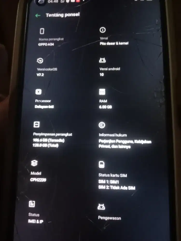 Oppo a54 refurbished 4/64