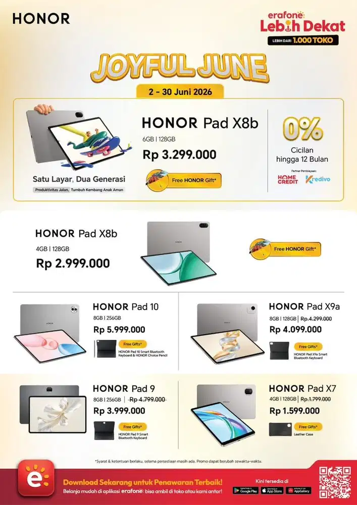 HONOR PAD x8b 4/128