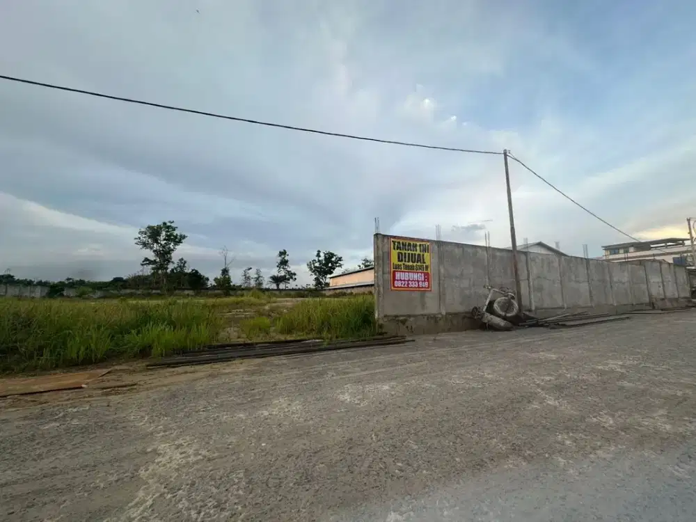 Dijual tanah Strategis di Komplek Pergudangan Limtoso
