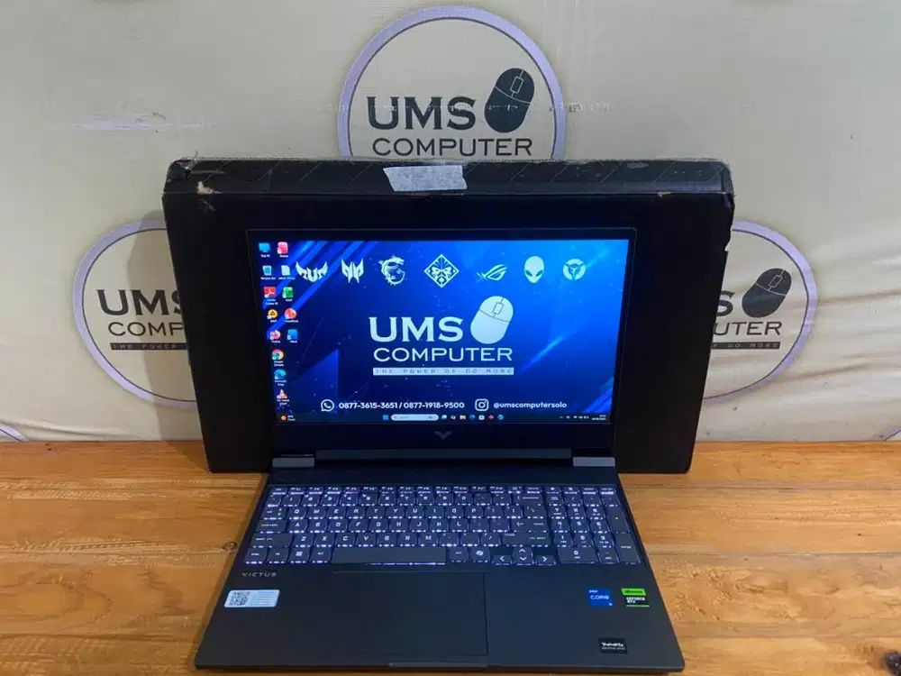 HP VICTUS 15 FA2716TX CORE I5 13420HX Ram 16GB SSD 512GB RTX 3050