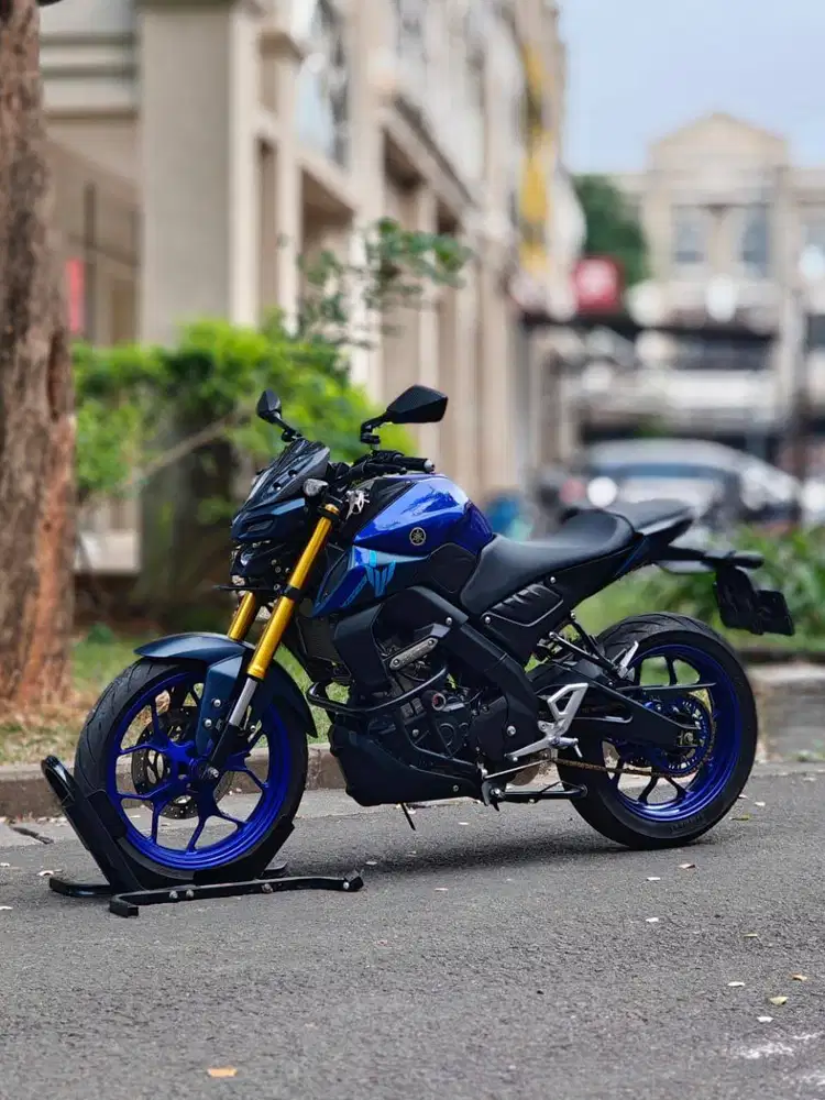 YAMAHA MT15 BIRU 2022 KM LOW PAJAK ON SUPER GRESS