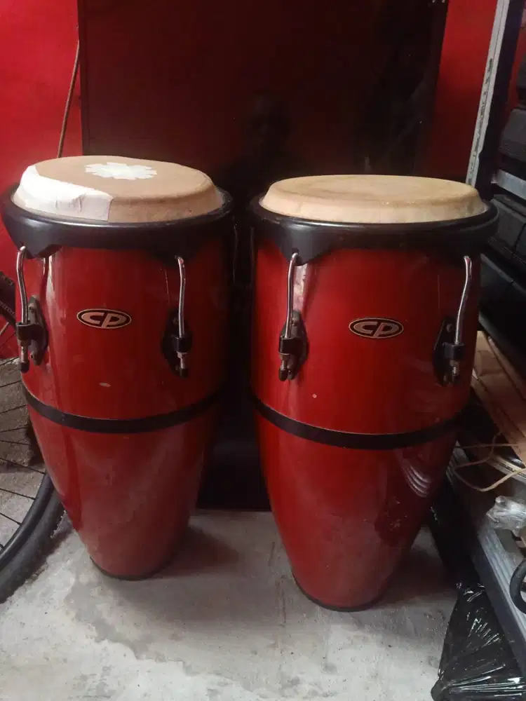 SEPASANG CONGA COSMIC PERCUSSION + Poster Musik diframe khusus