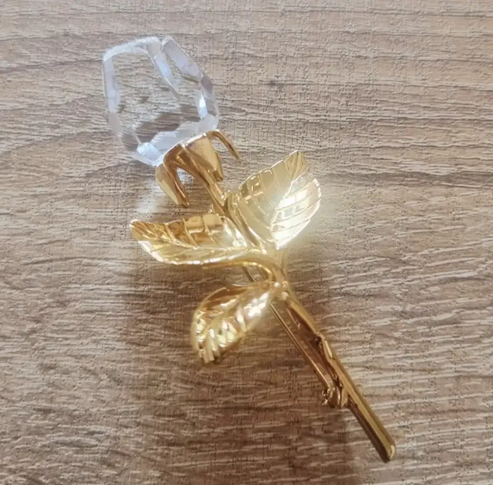 Bross Kristal Swarovski Vintage