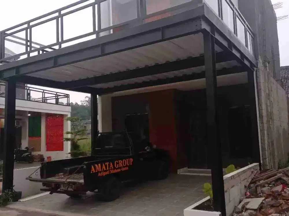 Bisa DP 0% cluster mewah pinggir jalan raya utama kampung sawah jatiwarna lokasi 5menit tol Jatiwarna