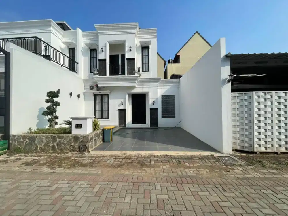 RUMAH SCANDINAVIAN DEKAT RS FASTABIQ YANG NYAMAN DAN ASRI, SHM !