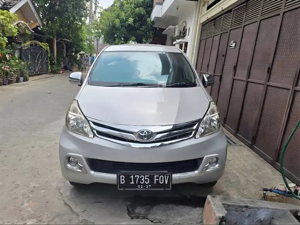 Toyota Avanza Avansa G Manual MT Tahun 2015 Silver , 2014