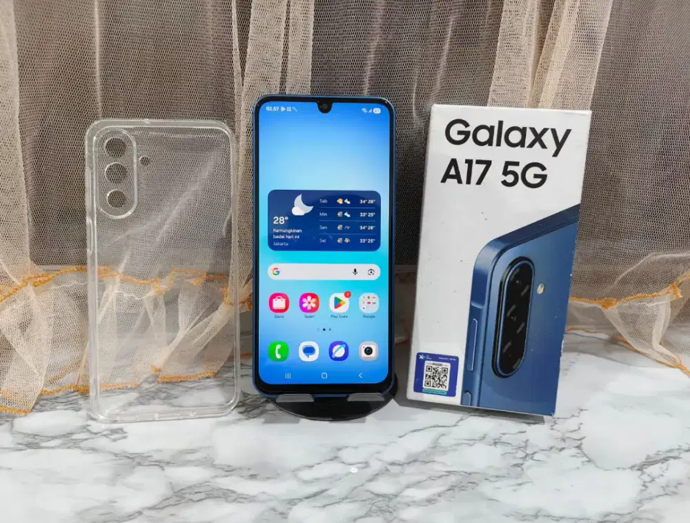 Samsung A17 5G 8/256 GB Fullset Mulus