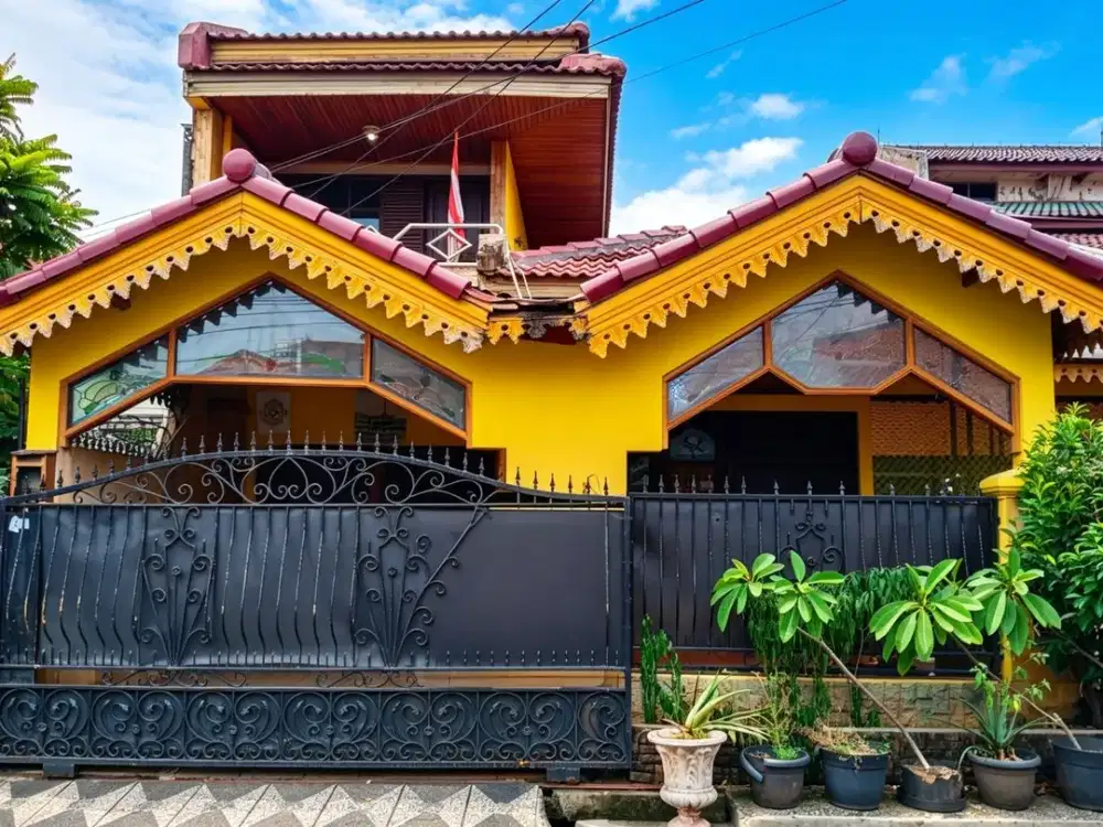DIJUAL RUMAH di KOMPLEK ABADI DUREN SAWIT?! 4 KT LT 200 LB 200 Cuma 2,6 M