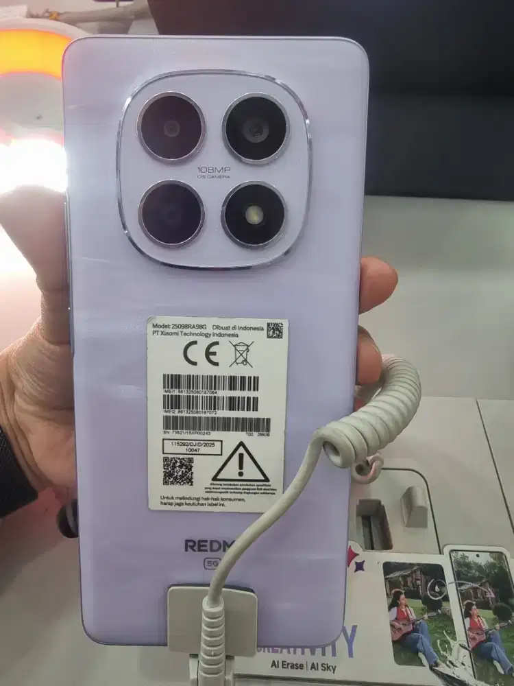 NEW! REDMI NOTE 15 8+8/128GB FREE CASE+TEMPER GLASS