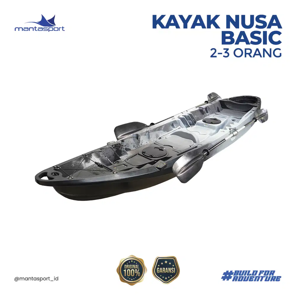 Kayak Nusa Basic Perahu Canoe Rotomolding