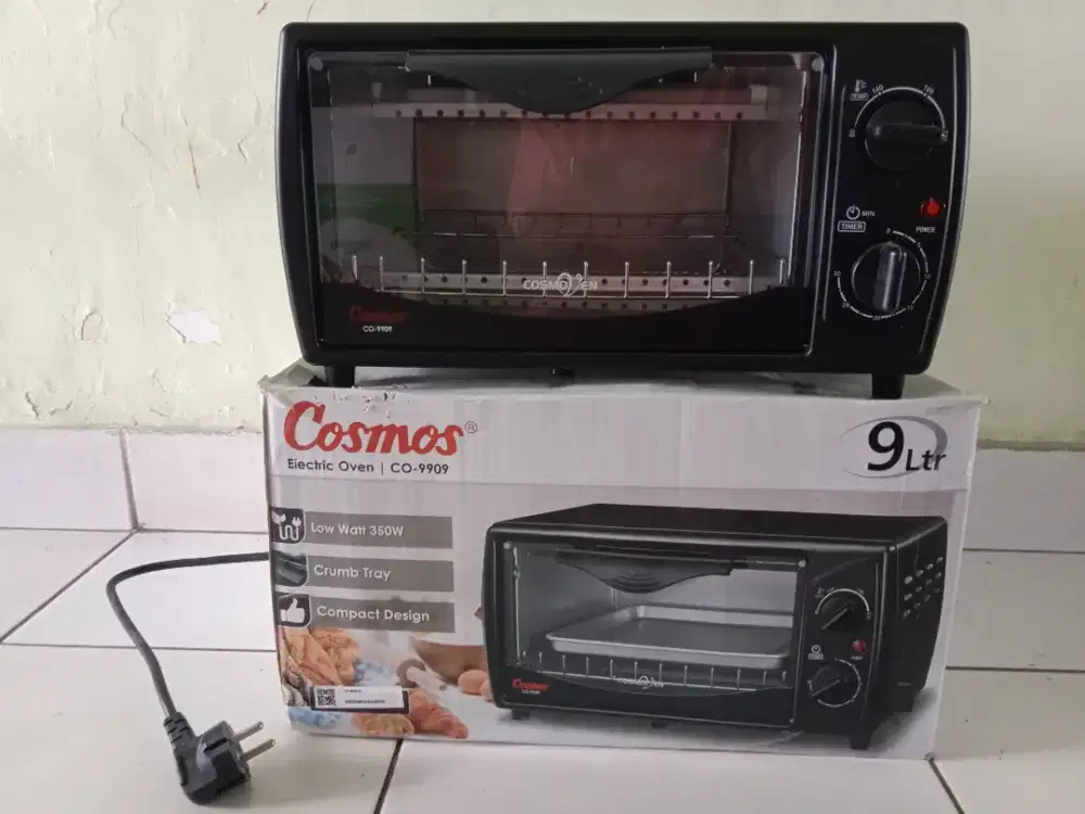 OVEN LISTRIK COSMOS 9 LITER