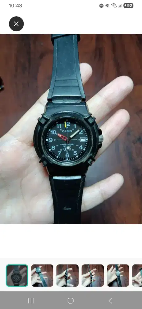 JAM TANGAN CASIO HDA 600