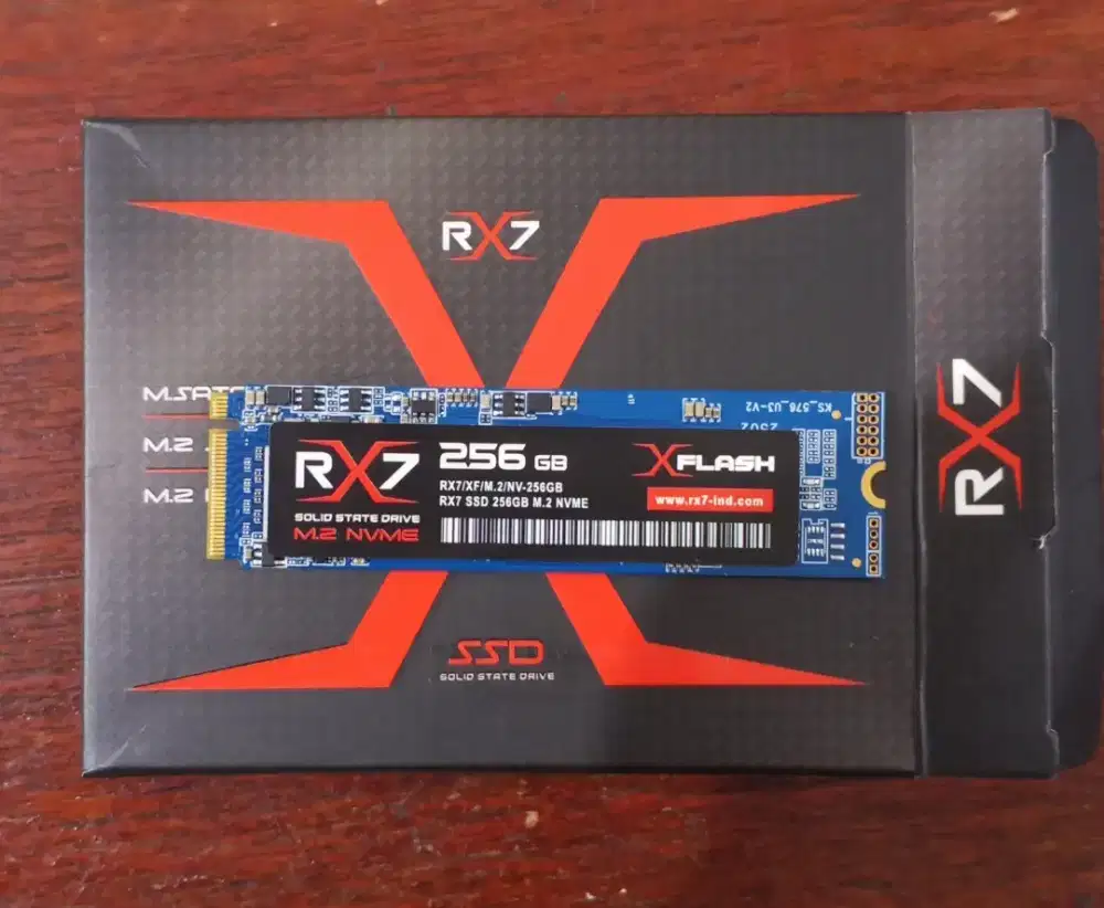 SSD M2.NVMe 256GB (RX7) Mulus