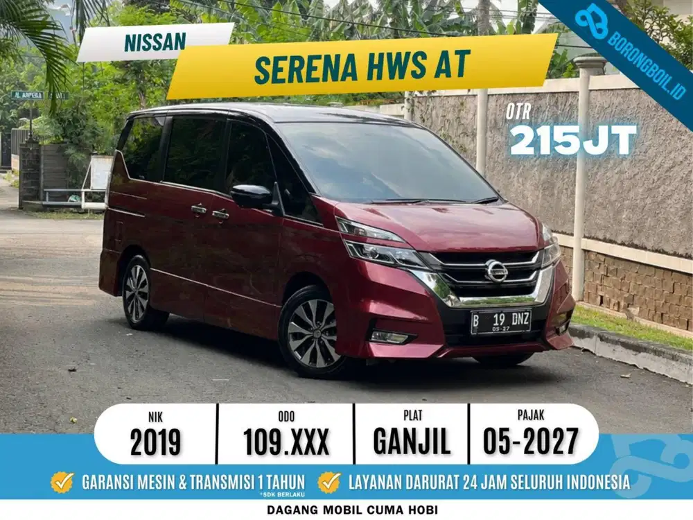 UNIT ISTIMEWA!! NISSAN SERENA HWS 2.0 AT 2019