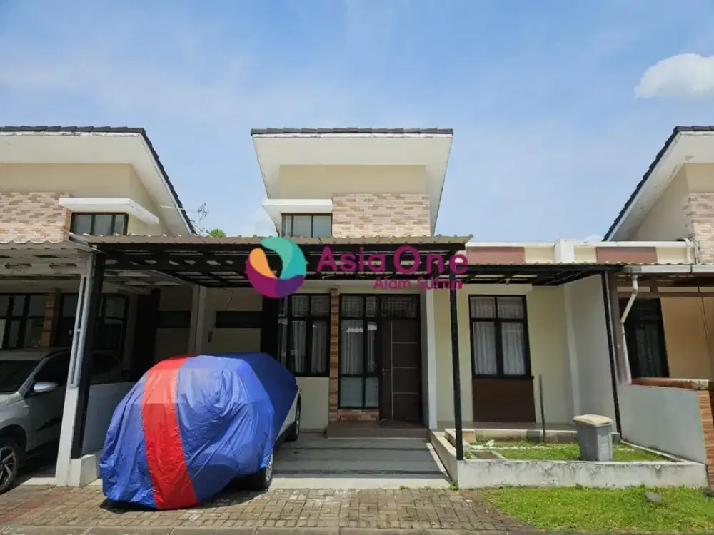 Dijual rumah 1 Lantai Semi Furnished di Villagio Cluster Bolzano Siap Huni