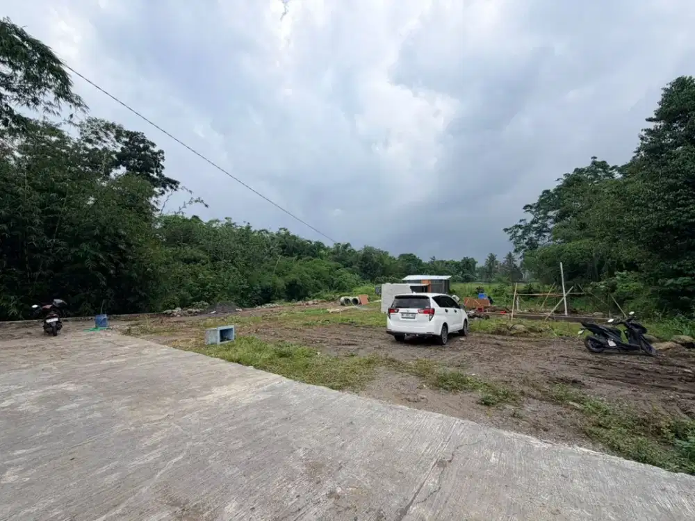 Tanah Jogja Tinggal 1 Kavling Strategis Dekat Kopi Klotok Cicilan 12x Tanpa Bunga