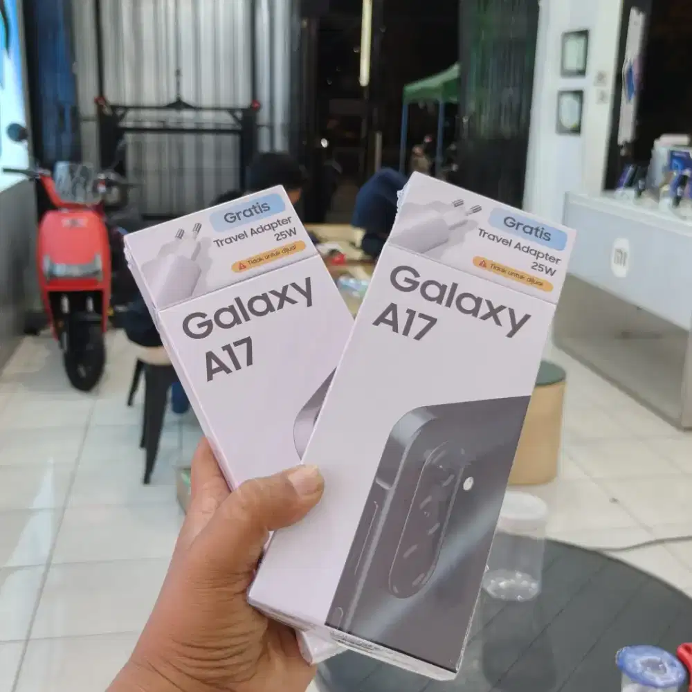 Promo terbaik Samsung galaxy A17 free adaptor bisa kredit, DP 0