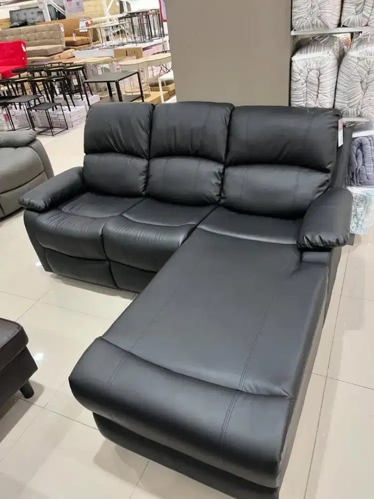 Cuma 3 Hari! Sofa L Recliner
